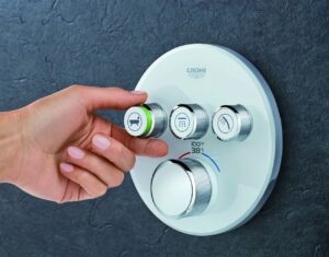 3 shower knobs | American Home Services | bathroom installation Orlando